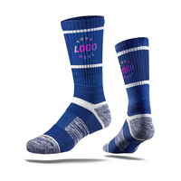 Calcetines Deportivos de Alta Calidad para Correr, Calcetines de Tubo Personalizados para Hombre, Transpirables, de Algodón, para Gimnasio, Baloncesto