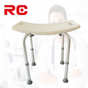 シャワーチェア調節可能ポータブル品質バス安全バスルーム安全椅子シニア大人と障害者 - Product Image 3