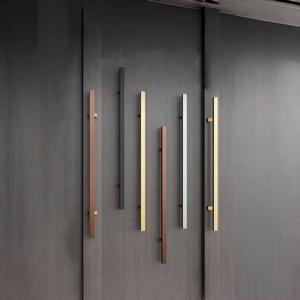 Manija de Puerta de Empuje de Acero Inoxidable Moderna de Alta Calidad para Baño, Hotel, Apartamento, Herraje de Puerta <span class=keywords><strong>Grande</strong></span> Personalizado - Product Image 6