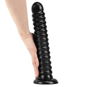 Juego de dilatadores anales negros de PVC de alta calidad, juguetes sexuales anales para la estimulación de adultos. - Product Image 2