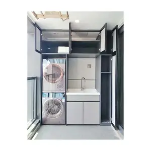Laundry Room Organizer Cabinets Sink Cabinet With Washing Machine Modern Laundry Cabinets
