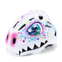 Casque de vélo pour enfants, dinosaure 3D, pour sports de plein air, équitation, patinage, skateboard, cyclisme, avec animal de dessin animé