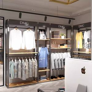 Porte-costume de luxe pour hommes, présentoir de <span class=keywords><strong>vente</strong></span> en <span class=keywords><strong>magasin</strong></span>, étagères pour vêtements pour les magasins de vêtements pour hommes - Product Image 2