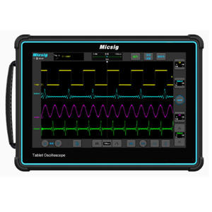 Micsig ออสซิลโลสโคป ATO2004 4ช่อง200MHz 2gsa/s 220MPTS เครื่องทดสอบหน่วยความจำดิจิตอลความลึก8บิต32กรัม - Product Image 3
