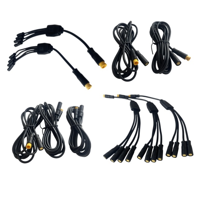 M8 2 3 4 5 6 Automobiles Speed Sensor Cable for Electric Automotive Car Bicycle Waterproof E-Bike Wire Harness Assembly