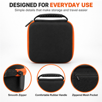 Étui de protection antichoc en EVA pour manette de jeu - Compatible avec PS5/Xbox/Switch Pro, coque rigide portable avec fermeture éclair lisse