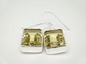 Pendientes de Topacio Amarillo, Piedra Preciosa Natural, Plata de Ley 925, Joyería Hecha a Mano, Pendientes de Estilo Étnico Tribal Vintage para Mujer, Venta al por Mayor - Product Image 3