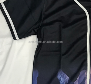Benutzer definierte Baseball-Trikot Kleidung Mexiko Quick dry Baseball Sublimation Trikot - Product Image 5