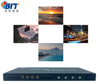 Bitvisius BIT-Ma-GS-2.0-0404 4K 60Hz 2.0 4 giriş 4 çıkış Matris Anahtarlayıcı 4X4 EDID Bölücü Alaşımlı RS232 Kontrol Kutusu TV 12W Güç Kaynağı