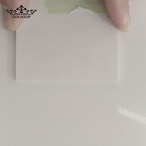 GOLDTOP - Encimeras de Cocina Modernas y Mesas de Comedor de Cuarzo Blanco Puro Pulido de Lujo 2002, Muebles de Baño Minimalistas de Piedra - Product Image 5