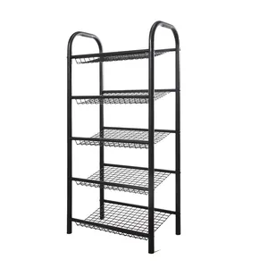 Metal Powder Coating Book Magazine Display Rack Used In Stores/Shop /Library Metal Magazine Display Rack