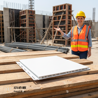 Panel de PVC de 12, 16 y 18 Pulgadas de Instalación Rápida con Sistema de Ranura y Lengüeta, Acabado Liso Anticorrosivo para Revestimiento de Paredes y Techos