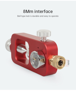 Adaptador de Recarga para Tanque de Buceo, Cargador de Aire para Buceo de Alta Presión de 3000 PSI con Manómetro y Conector Rápido de 8 mm - Product Image 5