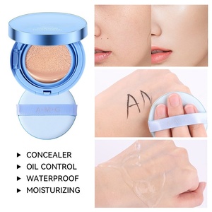 Cushion Effetto Acqua Idratazione Naturale Correttore Impermeabile Lunga Durata Senza Residui Bianchi BB Cream per Pelle Sensibile Tonalità Avorio - Product Image 5