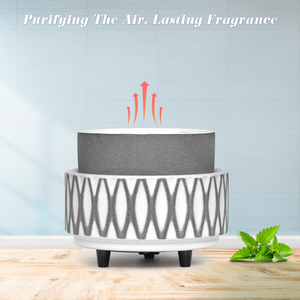 Tráng men gốm Burner hương liệu dầu nước hoa Đèn tùy chỉnh đèn bàn trang trí nội thất hương thơm khuếch tán Nến sáp tan ấm hơn đèn - Product Image 4