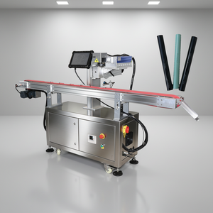 Machine de marquage laser UV automatique pour crayons à sourcils BMG |   Autofocus PLT : Codage haute vitesse et positionnement précis pour l'industrie cosmétique - Product Image 3