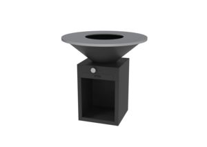 Outdoor Cooking <b>Grill</b> China Manufacturer Garden Kitchens Rust Corten Steel <b>Fire</b> <b>Pit</b> Heavy Duty <b>BBQ</b> - Product Image 3