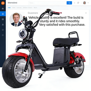 Moped électrique haut de gamme 1000W, scooter électrique pour adultes, pour les <span class=keywords><strong>d</strong></span>éplacements urbains et les trajets quotidiens - Product Image 5