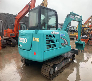 Excavatrice hydraulique d'occasion Kobelco 70 avec une puissance élevée et vendue au prix le plus bas - Product Image 5