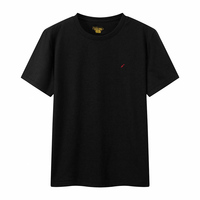 Pakaian Rajut 260 GSM 100% Katun Solid Retro Cuci Kuno Ramah Lingkungan Bernapas Cepat Kering Anti Kusut Hip Hop