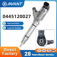 Inyector Diesel NANT 0445120027 para Válvulas de Inyección del Conjunto del Motor