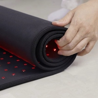 Tapis de luminothérapie LED intelligent à lumière rouge, directement de l'usine, lumière infrarouge pour la maison, soulagement de la douleur corporelle