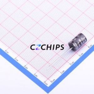 25V330 nxa ตัวเก็บประจุชนิดอิเล็กโทรไลติคอลูมิเนียมผ่านรู8*11.5ผ่านรู D8xL11.5mm 330uF 20% 25V 640mA-100kHz - Product Image 2