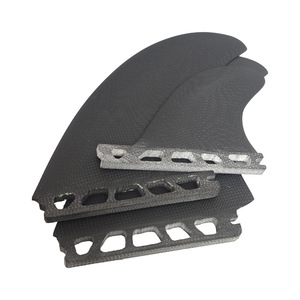 Ailerons de surf LCO-SPORT en fibre de carbone, ensemble 3 pièces détachable pour performance sur planche de surf - Product Image 2