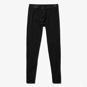 Pantalones térmicos largos de invierno para hombre, mezcla de merino y lyocell, transpirables, para adultos. - Product Image 1