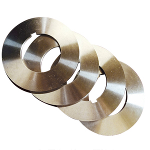 Hojas de sierra circular de carburo HSS soldadas con láser de alta calidad, recubiertas de titanio, para corte de metal y papel, personalizables OEM, acabado pulido, ISO9001 - Product Image 5
