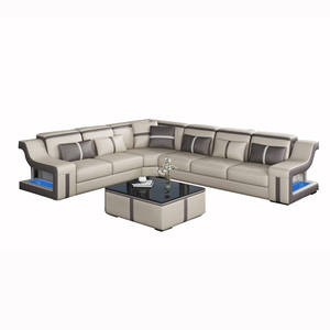 Style italien meubles de salon canapé en cuir de bureau avec lumière <span class=keywords><strong>LED</strong></span> - Product Image 3