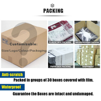 Boîte d'emballage personnalisée en papier pour sucette de biberon avec fenêtres transparentes Boîtes pour bébé produit pour bébé pour l'emballage
