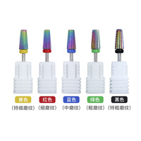 WELLFLYER NADR-077 multifonctionnel foret à ongles en acier au tungstène perceuses électriques accessoires manucure meulage polisseuse kit d'ongles