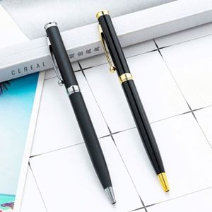 1.0Mm Custom Logo Twist-Action Metal Corporate Advertising Gift Promotional Office Stationery Writing Ballpoint <b>Pen</b> - Product Image 1