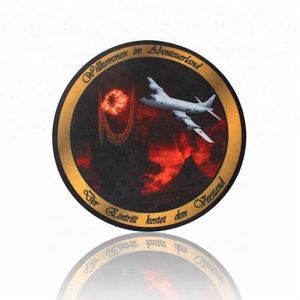 Tùy chỉnh đồng phục Logo thăng hoa chuyển in các bản vá lỗi với móc dính và vòng lặp cho quần áo - Product Image 1