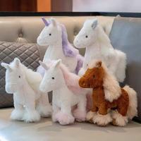 Peluche Cheval Super Douce Personnalisée en Gros, Jouet en Peluche Rembourré en Coton pour Enfants