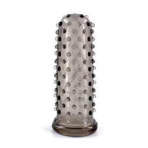 Funda de pene reutilizable <span class=keywords><strong>para</strong></span> dedo, cristal de eyaculación, anillos <span class=keywords><strong>para</strong></span> el pene, Juguetes sexuales <span class=keywords><strong>para</strong></span> hombres, condón de jaula - Product Image 2