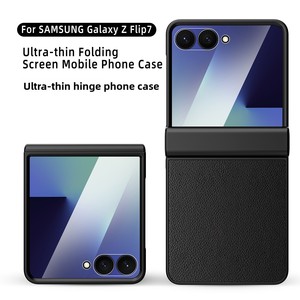 สินค้าขายดี: แหวนจับโทรศัพท์แบบสัมผัสได้ ใช้ได้กับ Samsung Z Flip 7/6/5 พร้อมผิวสัมผัสลายหนังลิ้นจี่ - Product Image 2