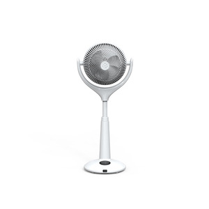 Honetian Air Circulator <b>Fan</b> 67-77cm Height Adjustable 5D Dual Side Cycling Standing <b>Fan</b> With <b>Remote</b> <b>Control</b> For Home Office - Product Image 4