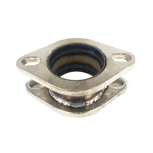 Adaptateur en acier à bride <span class=keywords><strong>2</strong></span>,5 pouces à <span class=keywords><strong>2</strong></span> boulons, connecteur métallique robuste pour les connexions de systèmes automobiles - Product Image 6