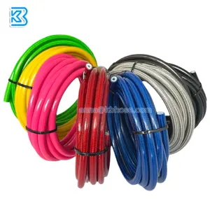 AN3 3AN -3AN Motorcycle Car Stainless Steel Braided PTFE Brake Line Hose