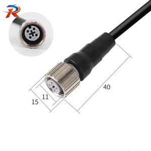 Cáp kết nối cảm biến đa chức năng XS2F-M12PVC3S2M Cáp kết nối có ổ cắm M12 /<span class=keywords><strong>3</strong></span> lõi thẳng - Product Image 1