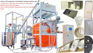 Machine à fabriquer des éviers en quartz, ligne de production d'éviers en quartz <span class=keywords><strong>noir</strong></span>, machine de moulage pour éviers en <span class=keywords><strong>granit</strong></span> et receveurs de douche, moule pour éviers en quartz - Product Image 3