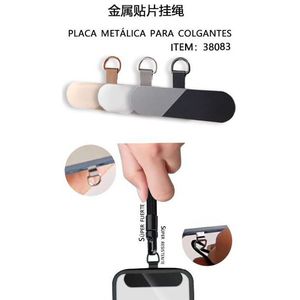 Ganci in Alluminio per Catenelle di Telefoni Cellulari, PLACA METLICA PARA COLGANTES - Product Image 3