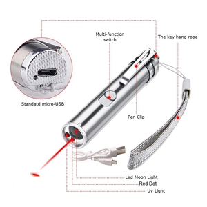 Interactive <strong>Cat</strong> <strong>Laser</strong> Toys Rechargeable <strong>Cat</strong> Red Dot Kitten <strong>Cat</strong> Toy <strong>Laser</strong> <strong>Pointer</strong> - Product Image 3
