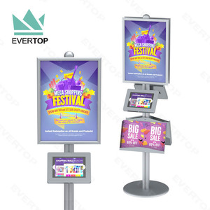 LSF04-C Mall <span class=keywords><strong>Modular</strong></span> Android <span class=keywords><strong>Tablet</strong></span> kiosk đứng cho iPad kiosk Đứng Chống trộm với Brochure sàn chủ <span class=keywords><strong>Tablet</strong></span> hiển thị đứng - Product Image 5