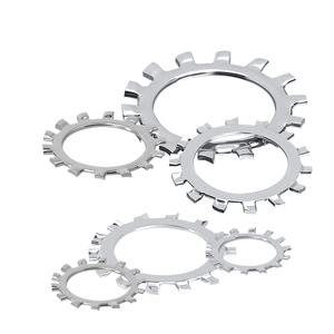 Din6797 stainless steel plain serrated locking washer with internal teeth - Product Image 6
