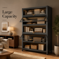 Armoire de rangement en acier grande capacité pour chambre à coucher, meuble de rangement métallique pour la maison, mobilier en acier pour chambre à coucher à usage domestique