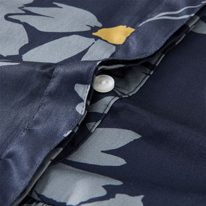 Chemise hawaïenne décontractée haut de gamme pour homme, 100 % coton, tissu popeline imprimé numériquement, manches courtes, col rabattu - Product Image 6