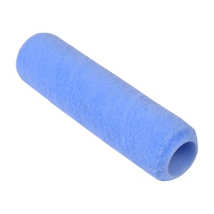 Rouleau de peinture en polyester blanc de qualité industrielle et de bricolage pour la peinture et la décoration - Product Image 6